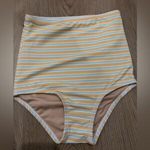 Kortni jeane 6/7 yellow mint stripe